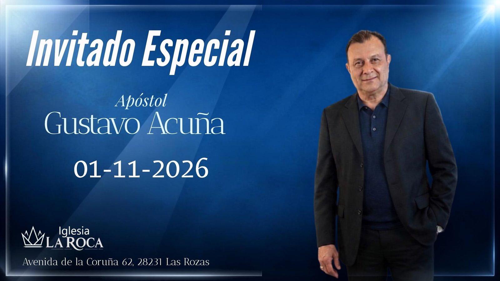 Apóstol invitado nuevo